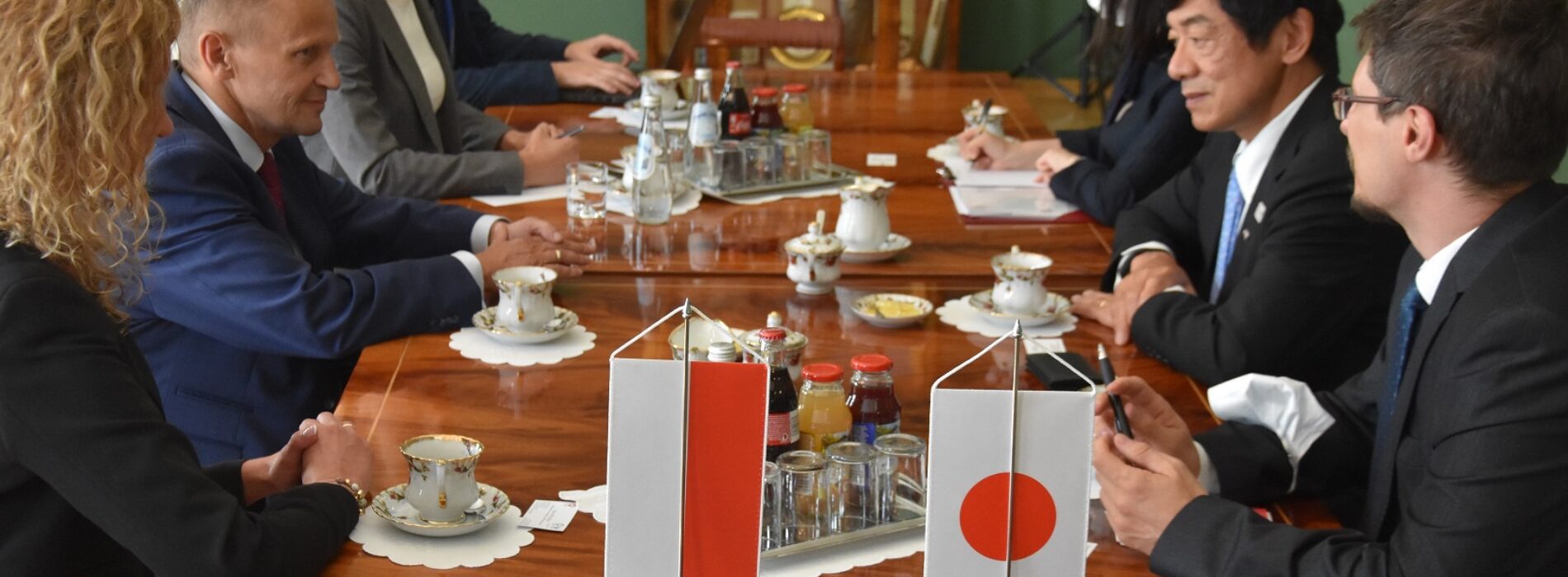 Ambasador Japonii z wizytą u Wojewody Małopolskiego