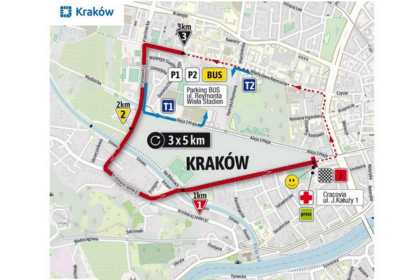 Utrudnienia w ruchu na terenie Krakowa w trakcie 78. Tour de Pologne